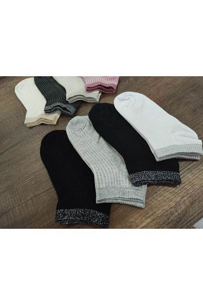 Leement socks 8 къси чорапа с бляскави бамбукови ботуши - безшевни