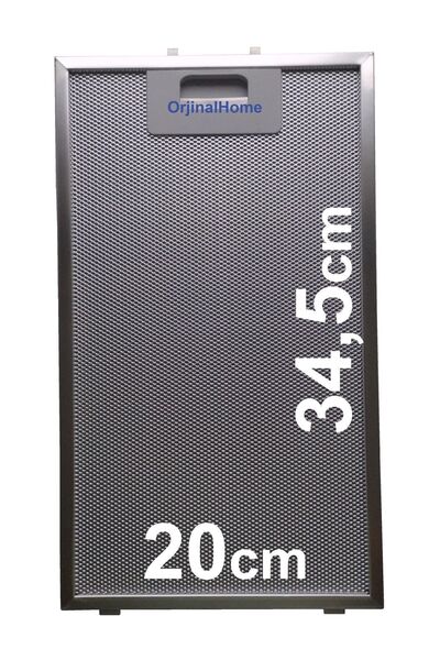 Silverline 3450 (3450611003) Davlumbaz Aspiratör Filtre Alüminyum Süzgeç Kase...