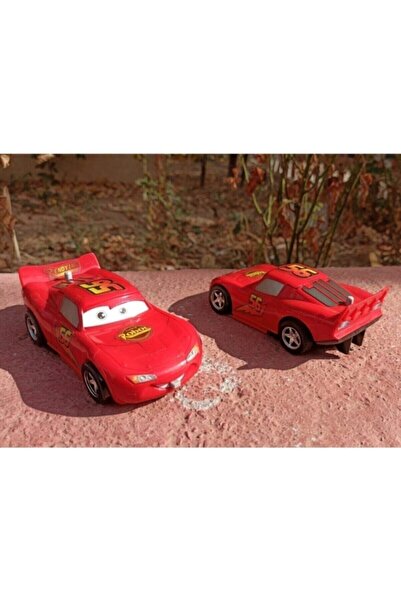Erdem Oyuncak Tek Tuşla Robota Dönüşen Cars Şimşek Mcqueen Çek Bırak Araba