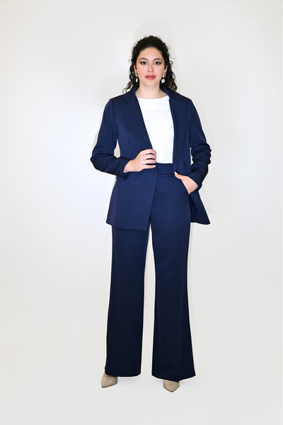 DEFİLE LUX Blazer Takım Lacivert - Zima Serisi