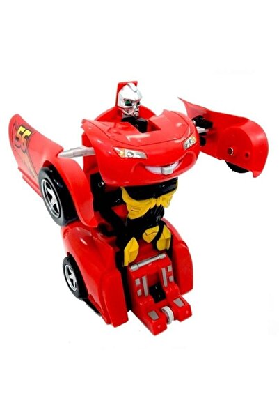 Genel Markalar Şimşek Mcqueen Robota Dönüşebilen Araba