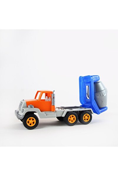 UÇAR KİDS Uçar Kid 142 Oyuncak Beton Mikseri Büyük Harç Kamyonu 11x29 Cm