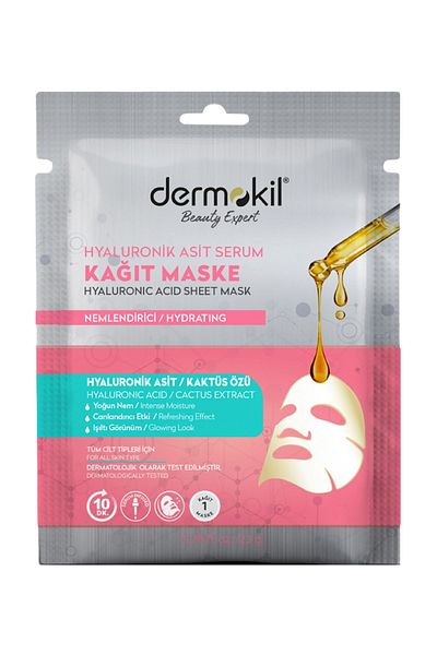 Dermokil Hyaluronic Acid Serum Paper Mask 28 gr