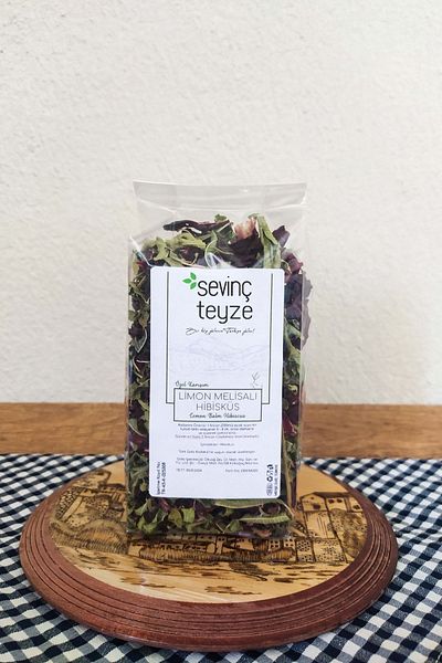 Organik Teyze Joy Aunt Lemon Balm & Hibiscus, Lemon Balm & Hibiscus 40gr