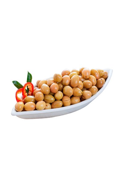 Organik Teyze Sevinç Teyze Yeşil Çizik Zeytin 500g - Edremit Cinsi, Yöre: Kırkağaç-Manisa