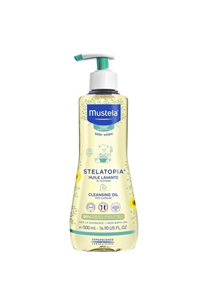 Mustela Stelatopia 500 ml Baby Cleansing Oil - Cleansing Oil