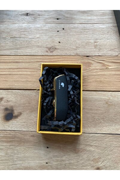 COHİBA Cohiba Puro Çakmak Siyah Pütürlü