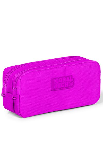 Coral High 22194 Geantă pentru creion pentru copii, roz, cu două compartimente