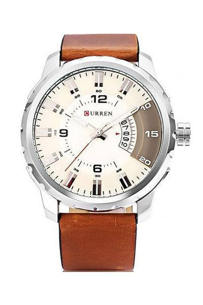 Curren 8245 Calendar Strap Men's Wristwatch