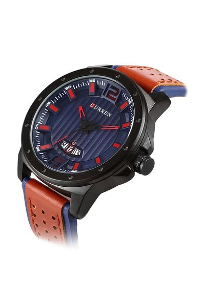 Curren 8293 Calendar Strap Men's Wristwatch