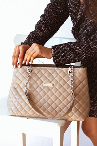 MAC&MOS Women's Mink Chain Strap Hand and Shoulder Bag