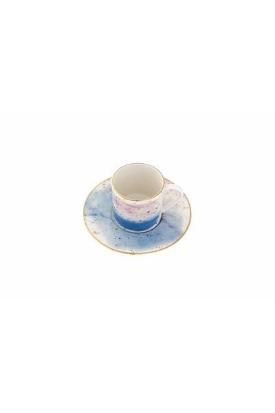 Porland Cosmos Pattern 5 Coffee Cup with Saucer 90cc 04alm006690