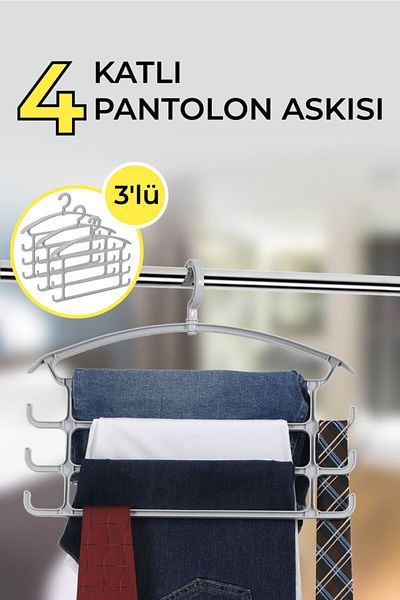 Vienev Set de 3 pantaloni multifuncțional cu 4 niveluri și accesorii