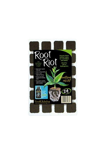 Growth Technology Root Riot Köklendirme Küpleri 24 Adet Viyöl