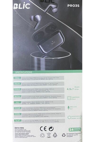 ACL Blıc Pro3s Bluetooth Kulaklık