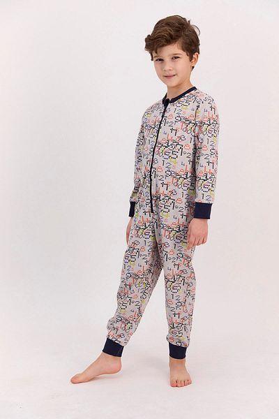 Rolypoly Boy's Brown Overalls