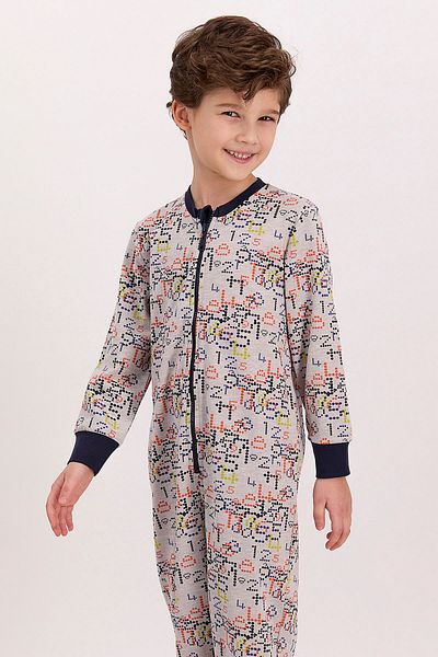 Rolypoly Boy's Brown Overalls