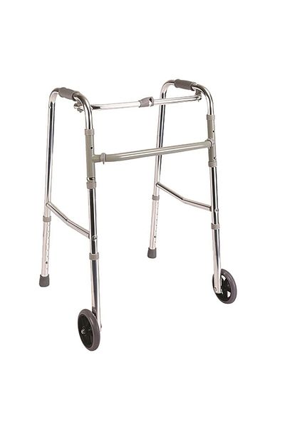POYLİN Wheeled Walker Walker Patient Elderly Walking Support Walking Stick Handle Support