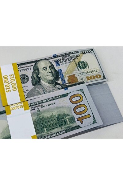 Antverm Dijital Baskı Geçersiz 100 Dolar Para