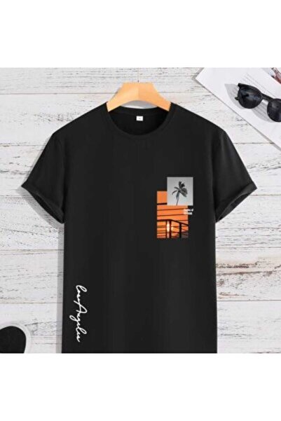 Elvino Μπλουζάκι Unisex Oversize με στάμπα