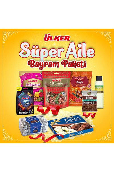Ülker Super Family Chocolate & Candy Holiday Package