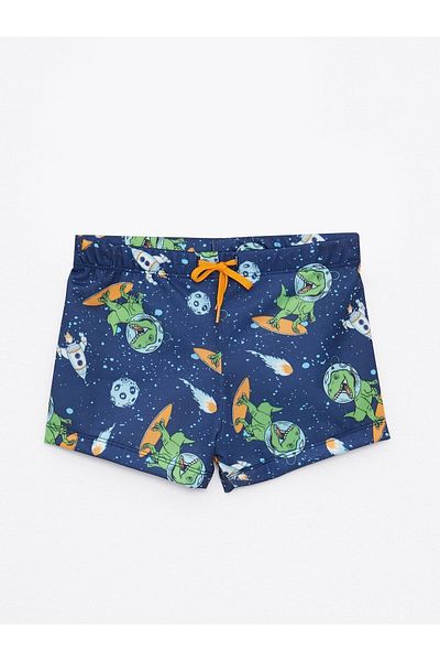 LC Waikiki Μαγιό Boxer για αγόρια με στάμπα Quick Drying