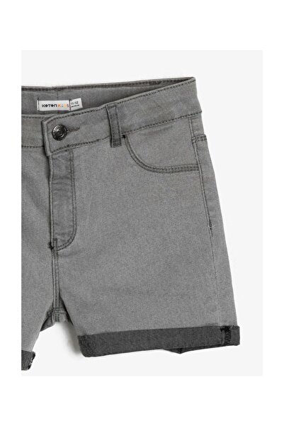 Koton Kids Gri Kız Çocuk Şort & Bermuda 0YKG47950OD