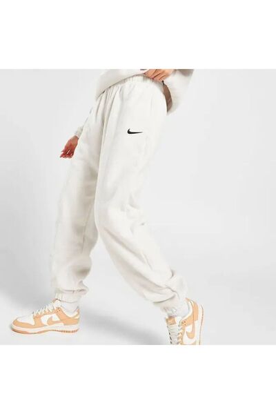 Nike Sportswear Fleece High Waisted Oversized Kadın Polar Eşofman Altı