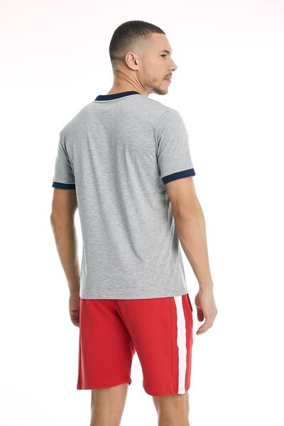 Ellesse Men's Gray T-Shirt Em008-Gr