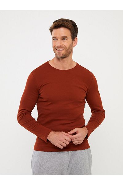 LC Waikiki Pánská mikina s dlouhým rukávem Crew Neck