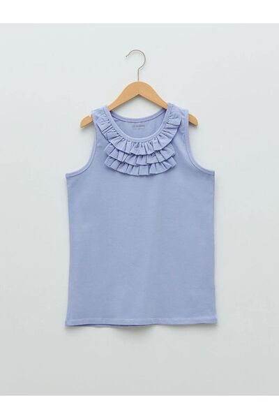 LC Waikiki Crew Neck Girls' Tank Top - Basic Model