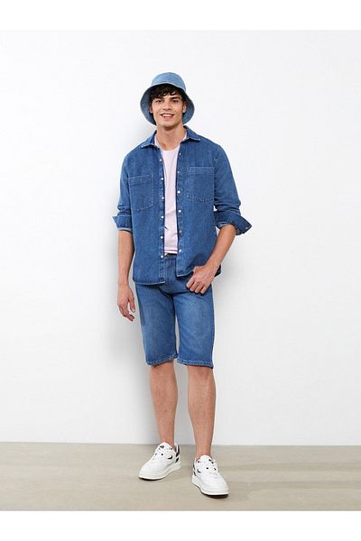 LC Waikiki Ανδρικό τζιν σορτς - Standard Fit