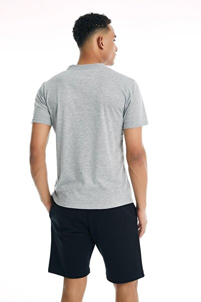 Ellesse Men's Gray T-Shirt Em026-Gr