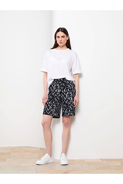 LC Waikiki LCWAIKIKI Basic Шорти з еластичним поясом та візерунком для жінок