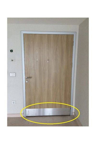 3M Quality Under Door Protection White 80 x 10 cm