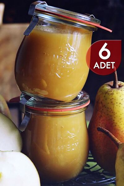 Weck 1062 Ml Cam Kavanoz Lale Serisi Seti (6 Adet)