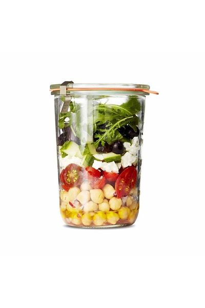 Weck Mold Glass Locked Jar -850 ml
