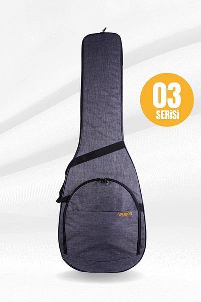 Wagon 03 Series Bass Guitar Bag - Gray