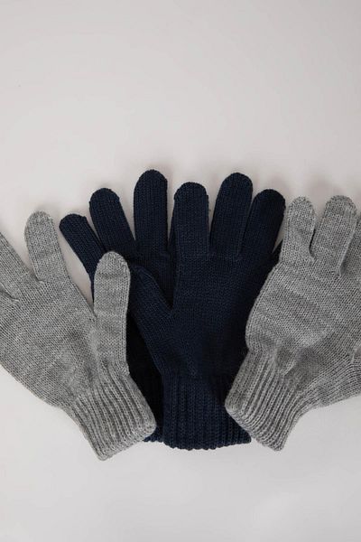 DeFacto Boy's Knitwear Gloves Set of 2 - A5477a823wn