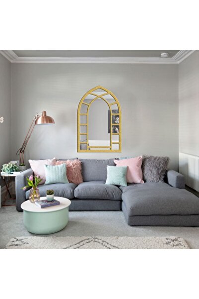 Liar Dekor Liar Pencere Ayna - Lpa-01 - (GOLD) (1.7 MM PLEKSİ AYNA)