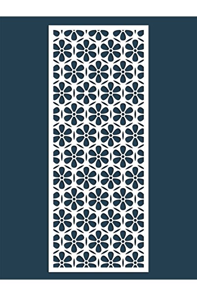 Liar Dekor Liar Ahşap Seperatör (Paravan) - KSP-23 - (18 mm) - (60 cm x 160 cm) - (Beyaz)