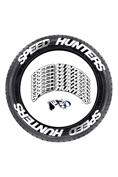 OTOELİT LASTİK YAZISI/ARABA LASTİK YAZISI/TİRE TEXT/ SPEEDHUNTERS 4LÜ SET