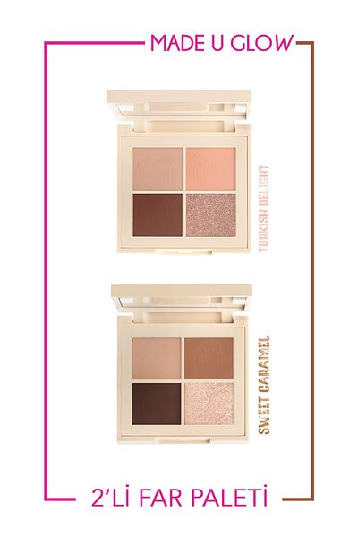 Made u Glow All Eye Need - Headlamp Set Turkish Delight and Sweet Caramel Exclusive