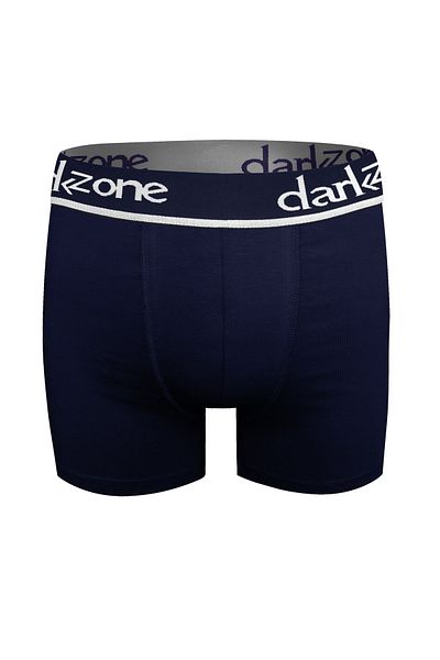 darkzone Ανδρικό κλασικό μπόξερ Navy Blue Lycra