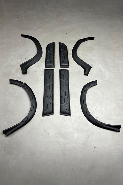 Garajın Duster 2010-2017 Uyumlu Damalı Dodik Seti 12 Parça