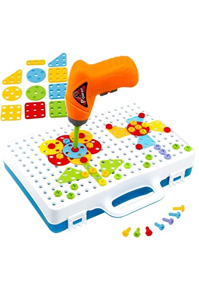 TRUST STORE 3d Yaratıcı 340 Parça Eğitici Matkaplı Tamir Seti