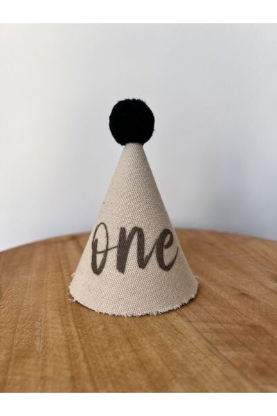Kukuletaparty Bebek Doğum Günü Kutlama Şapkası / ONE Kukuleta