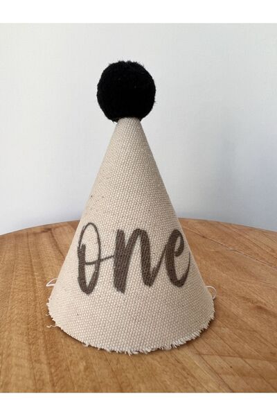 Kukuletaparty Bebek Doğum Günü Kutlama Şapkası / ONE Kukuleta