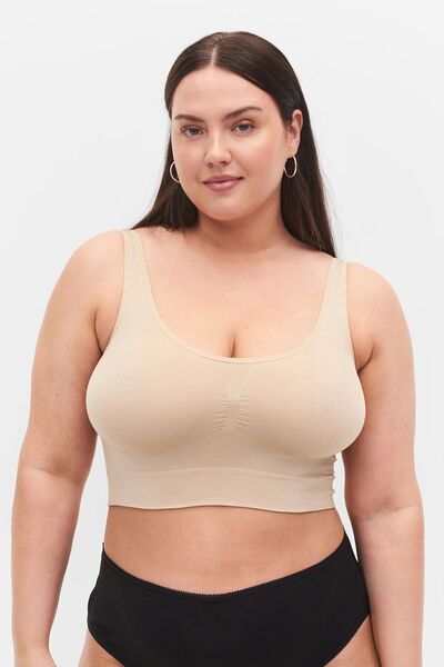 LoraDream Büyük Beden Dikişsiz Toparlayıcı Sıkılaştırıcı Sütyen Ld1923