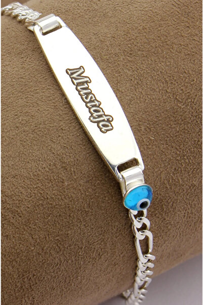 Satürn Silver Kuyumculuk 925 Ayar Gümüş Nazar Boncuklu Bebek Ve Çocuk Bilekli...